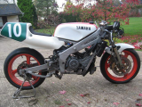 1988 Yamaha TZ250U reverse cylinder