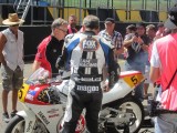 Eastern Creek Australia classic event with kevin Magee Yamaha YZR